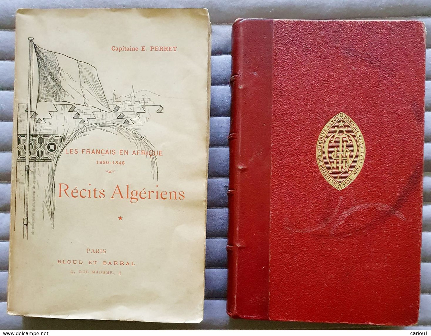 C1 ARMEE AFRIQUE Perret RECITS ALGERIENS 1830 1886 Algerie COMPLET 2 Tomes PORT INCLUS France - Français