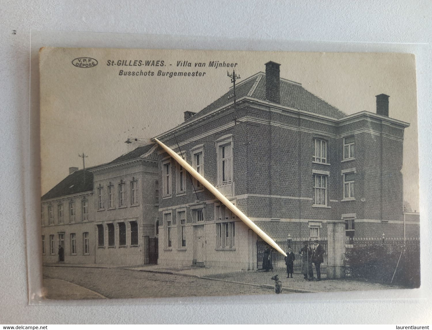 SAINT GILLES WAES - Villa Van Mijnheer Busschots Burgmeester Vpf  - 1917 - Sint-Gillis-Waas