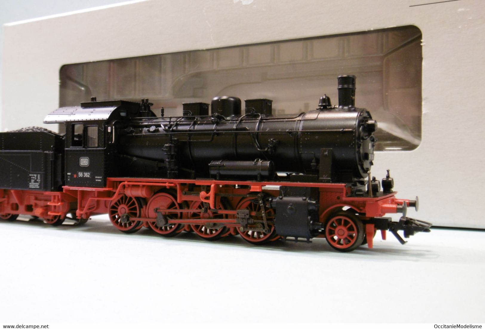 Märklin 3 Rails - Locomotive Vapeur BR 56 362 DB ép. III Digital Sound Mfx Réf. 37563 BO HO 1/87 - Locomotieven