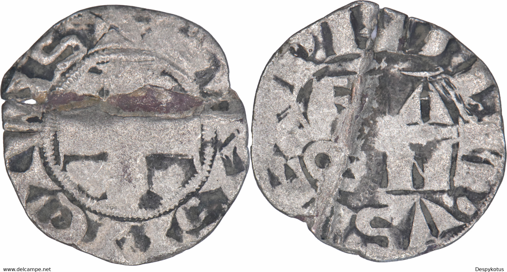 France - Louis VII Le Jeune - 1137-1180 - Denier Parisis - C.182 - FS01A6 - 1137-1180 Ludwig VII. Der Jüngere