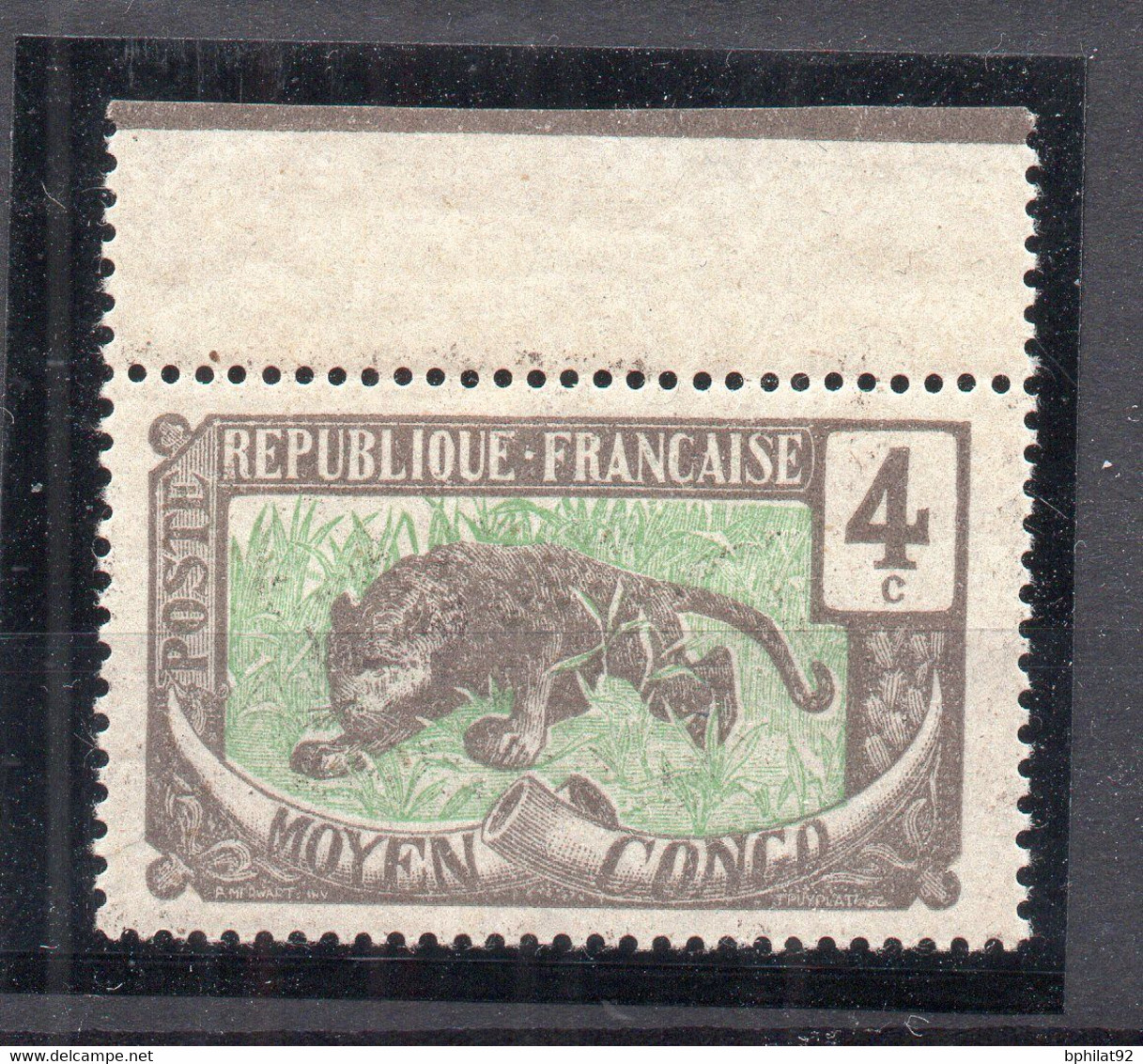 !!! CAMEROUN, N°86a SANS LA SURCHARGE CAMEROUN NEUF GOMME COLONIALE, SIGNE BRUN - Unused Stamps