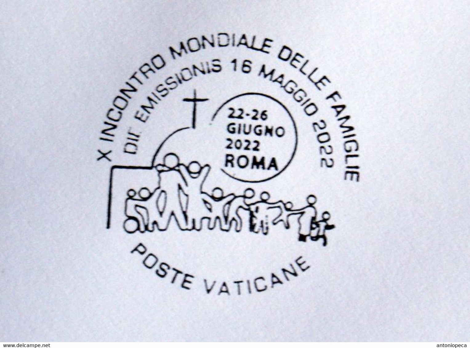 VATICAN 2022, GIORNATA MONDIALE FAMIGLIE SHEET  FDC - Nuovi