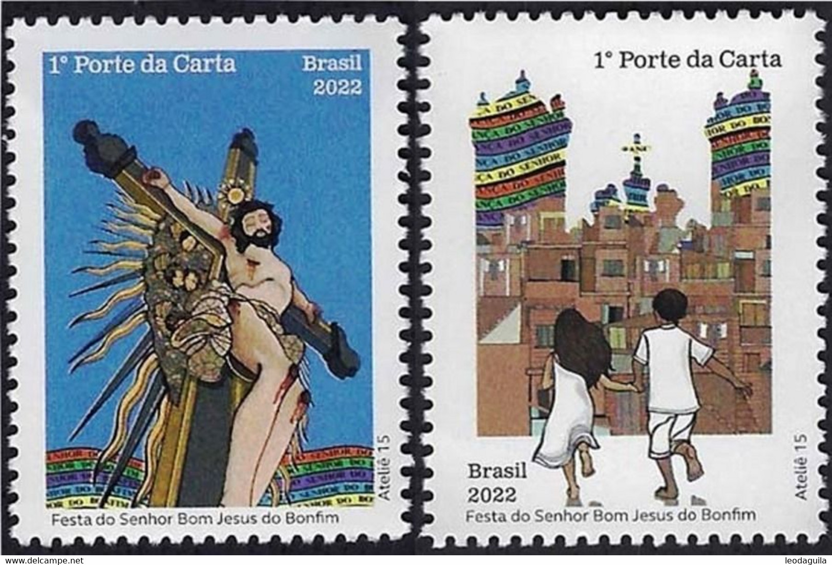 BRAZIL 2022  - FESTIVAL OF GOOD LORD JESUS OF BONFIM   - ART AND CULTURE - 2022 - Covers & Documents