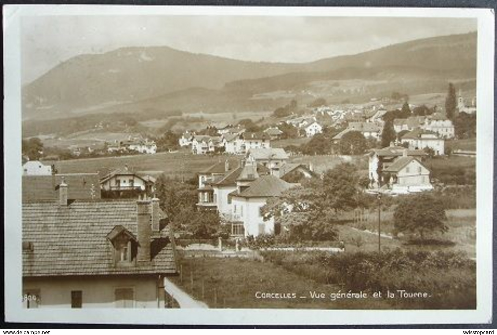 CORCELLES Vue Générale Et La Tourne - Corcelles