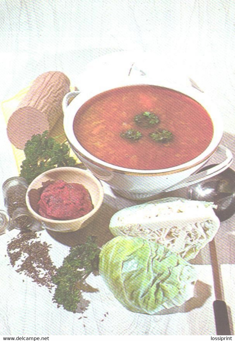 Estonian Cooking Recipes:Winter Soup, 1985 - Recettes (cuisine)