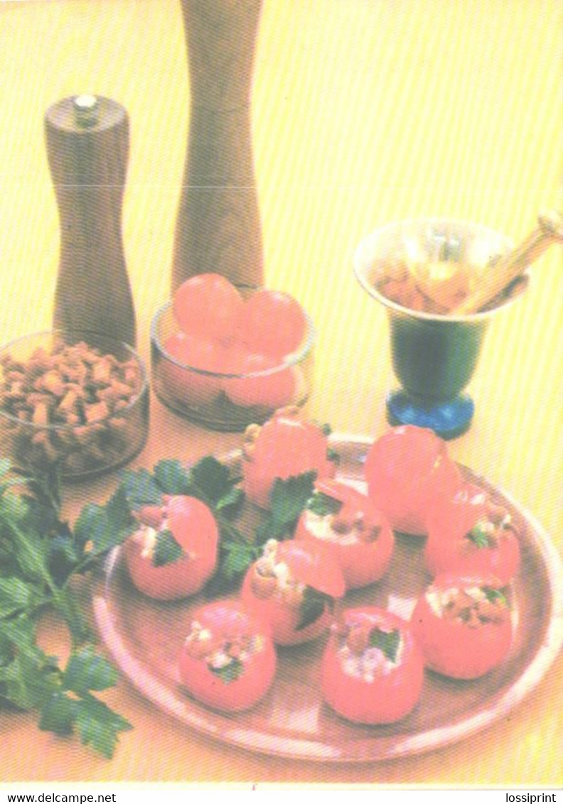 Practical Hostess:Cold Table Cooking Recipes:Stuffed Tomatoes, 1976 - Recettes (cuisine)