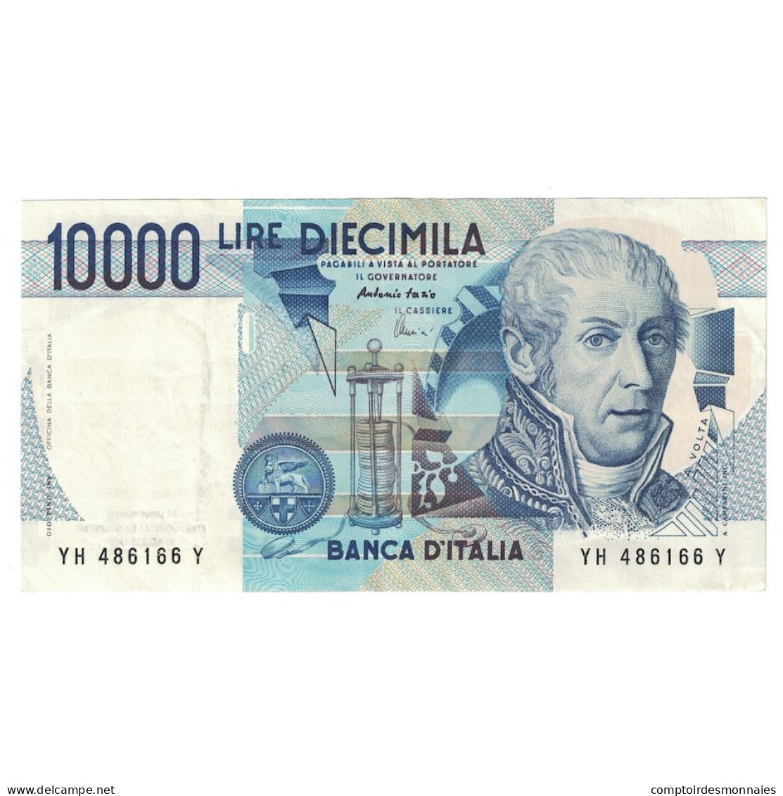 Billet, Italie, 10,000 Lire, 1984, 1984-09-03, KM:112d, TTB+ - 10000 Lire