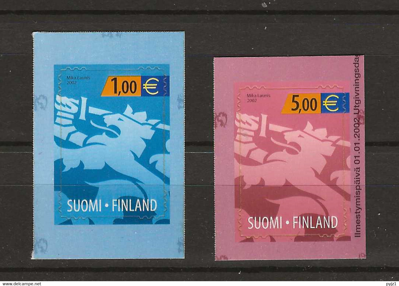 2002 MNH Finland, Postfris** - Unused Stamps