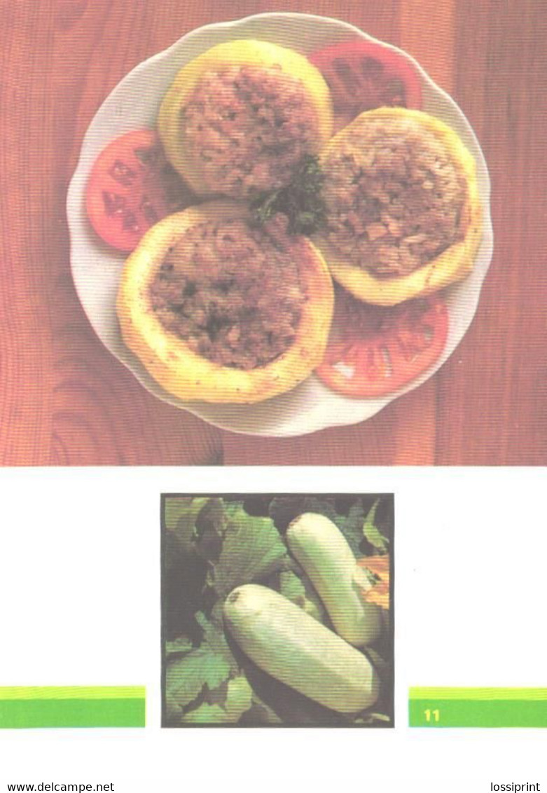 Russian Recipes:Zucchini Stewed With Minced Meat, 1990 - Recettes (cuisine)