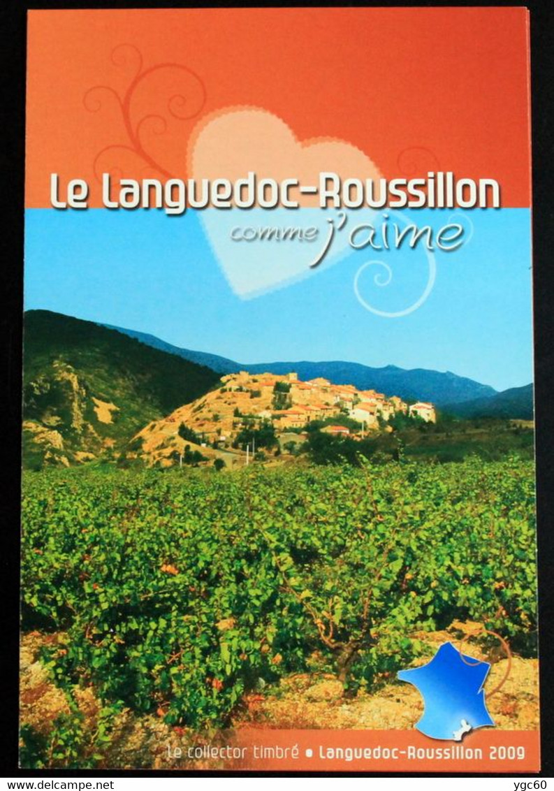 COLLECTOR 2009 - LA FRANCE COMME J'AIME " LE LANGUEDOC-ROUSSILLON " 10 TIMBRES ADHÉSIFS (Lettre Prioritaire 20g) NEUFS - Other & Unclassified