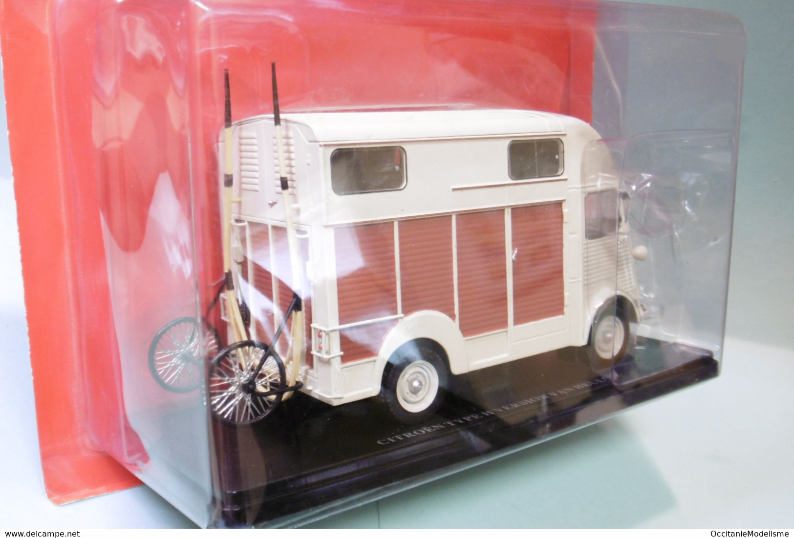 Hachette / Ixo - CITROEN TYPE Version Van Heuliez Transport Chevaux Neuf NBO 1/24 - Other & Unclassified