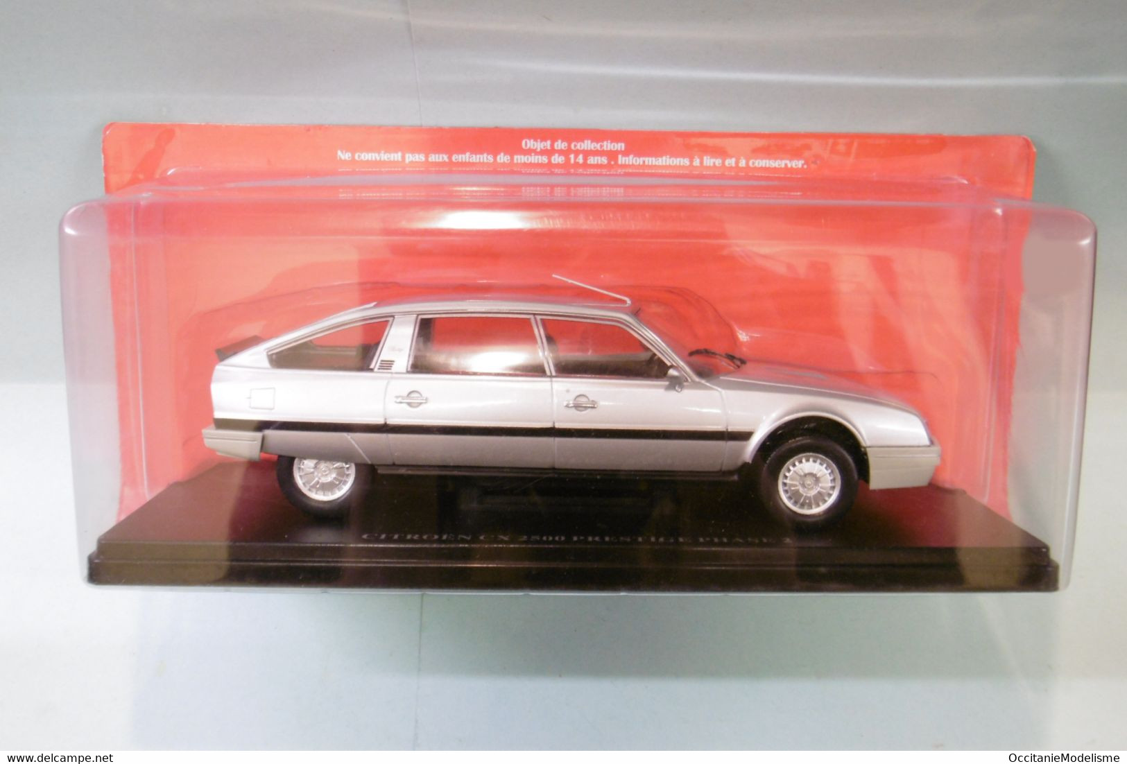 Hachette / Ixo - CITROEN CX 2500 25 PRESTIGE Phase 2 Gris Métallisé Neuf NBO 1/24 - Autres & Non Classés