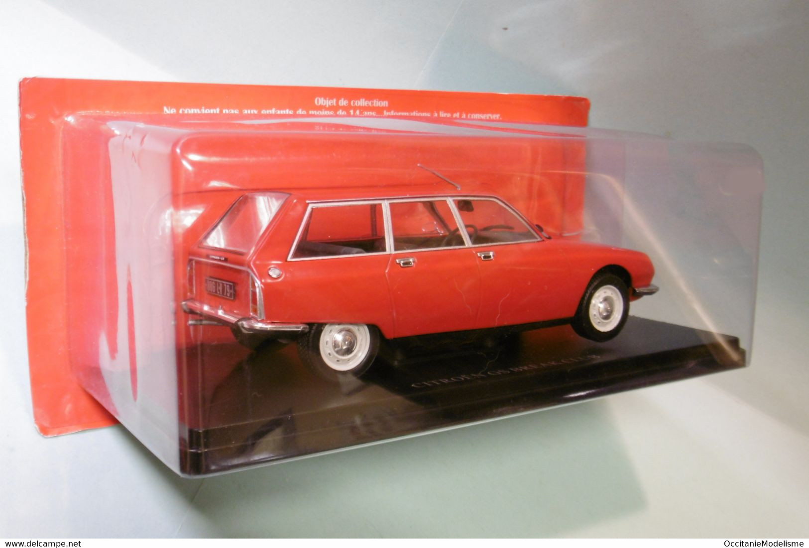 Hachette / Ixo - CITROEN GS BREAK CLUB Rouge Neuf NBO 1/24 - Other & Unclassified