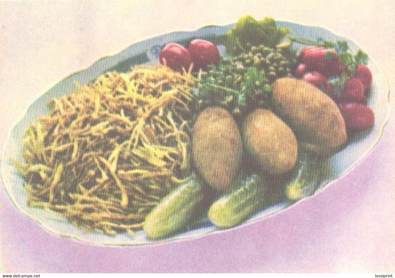 Ukraine Company Dishes:Recipes:Cutlet Like Ukraine, 1968 - Recettes (cuisine)