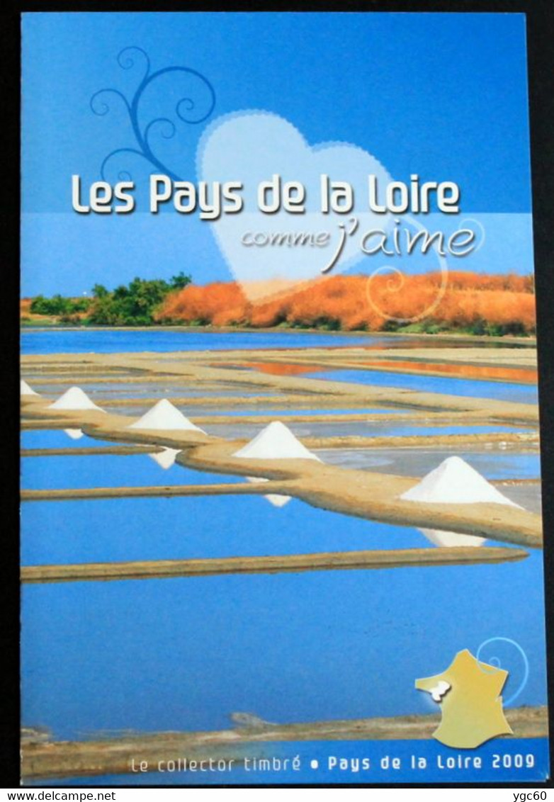 COLLECTOR 2009 - LA FRANCE COMME J'AIME " PAYS DE LOIRE " 10 TIMBRES ADHÉSIFS (Lettre Prioritaire 20g) NEUFS - Andere & Zonder Classificatie