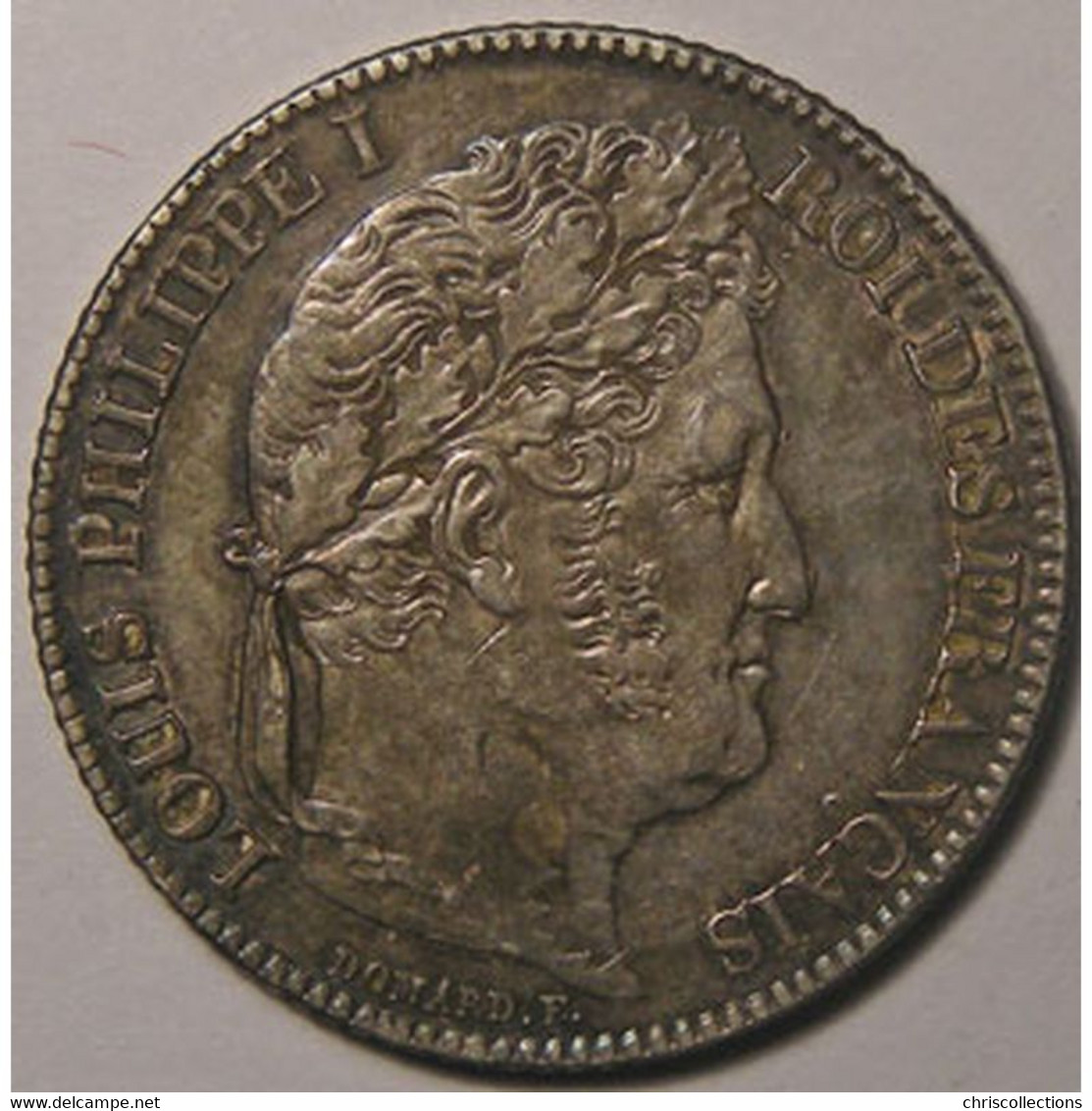 Monnaie Française, Louis-Philippe I, 1 Franc 1845 B Rouen, TTB/SUP, Gadoury: 453 - 1 Franc