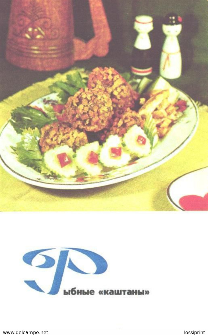 Russian Fish Food Recipes:Fish Chestnuts, 1971 - Recettes (cuisine)