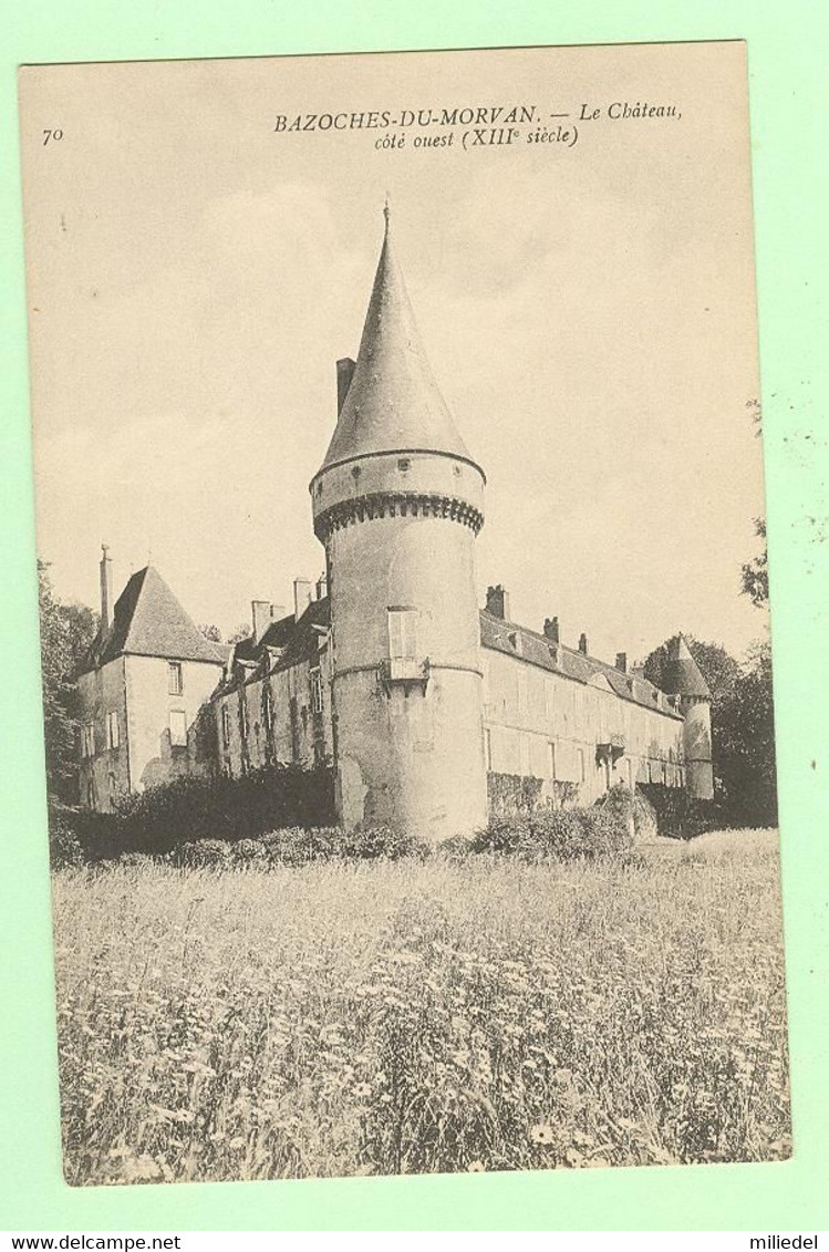 T1320 - Château De BAZOCHES DU MORVAN - Côté Ouest - Bazoches