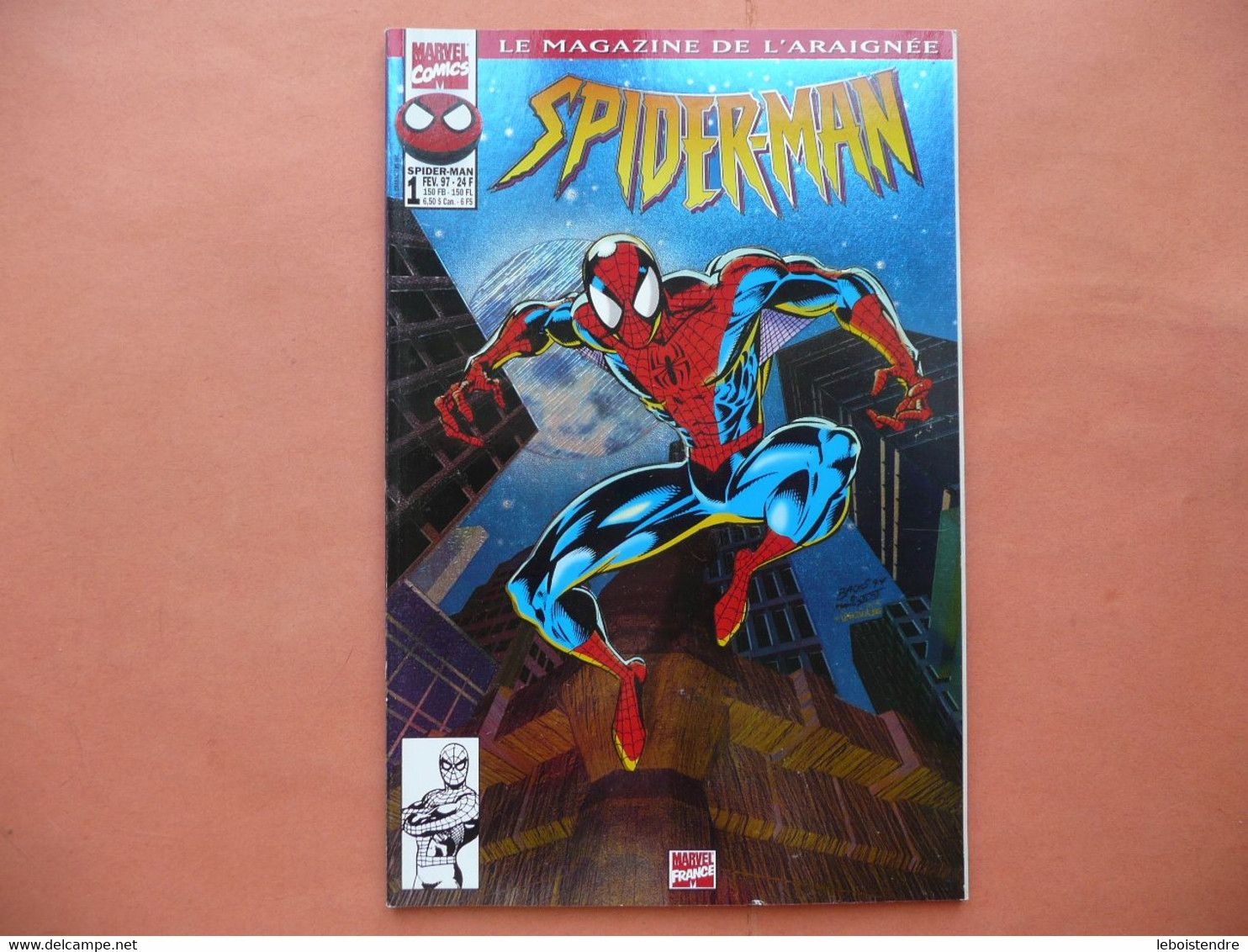 RARE! SPIDERMAN SPIDER-MAN N 1 FEVRIER 1997 LE MAGAZINE DE L ARAIGNEE N° 1 TBE MARVEL PANINI FRANCE COMICS - Spiderman