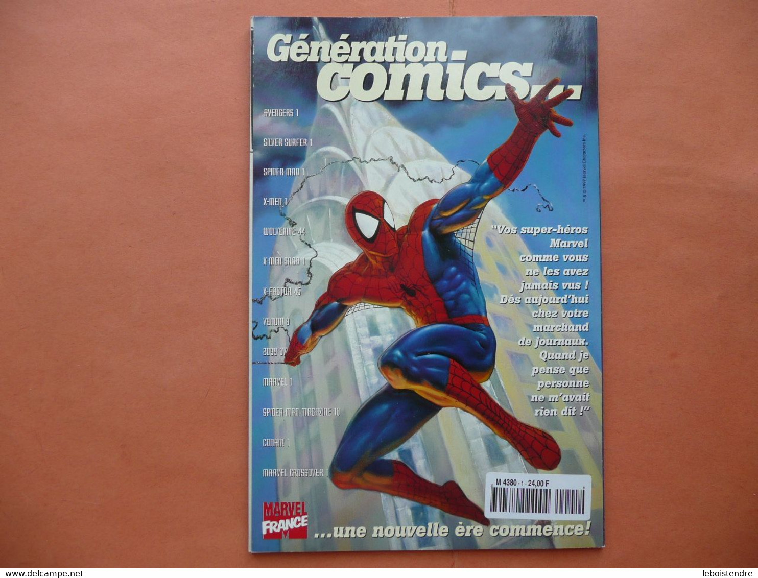 RARE! SPIDERMAN SPIDER-MAN N 1 FEVRIER 1997 LE MAGAZINE DE L ARAIGNEE N° 1 TBE MARVEL PANINI FRANCE COMICS - Spiderman