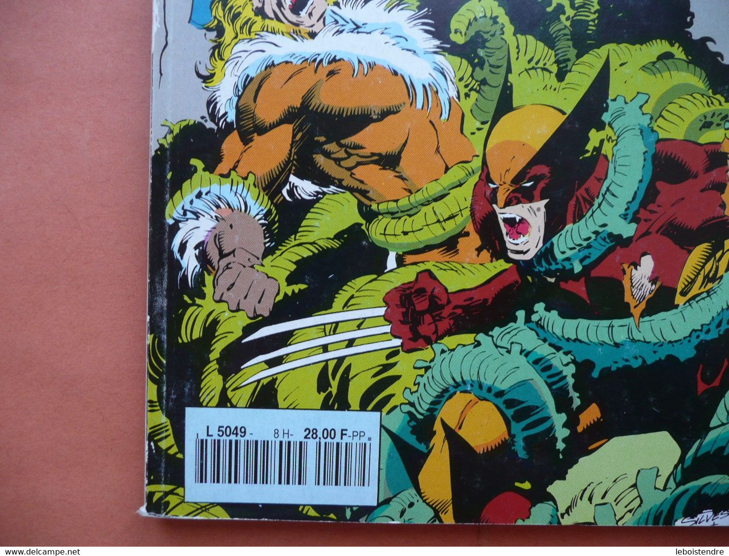 SERVAL WOLVERINE ALBUM N 8 1993 N° 22 + 23 + 24  RELIES TBE MARVEL COMICS SEMIC FRANCE