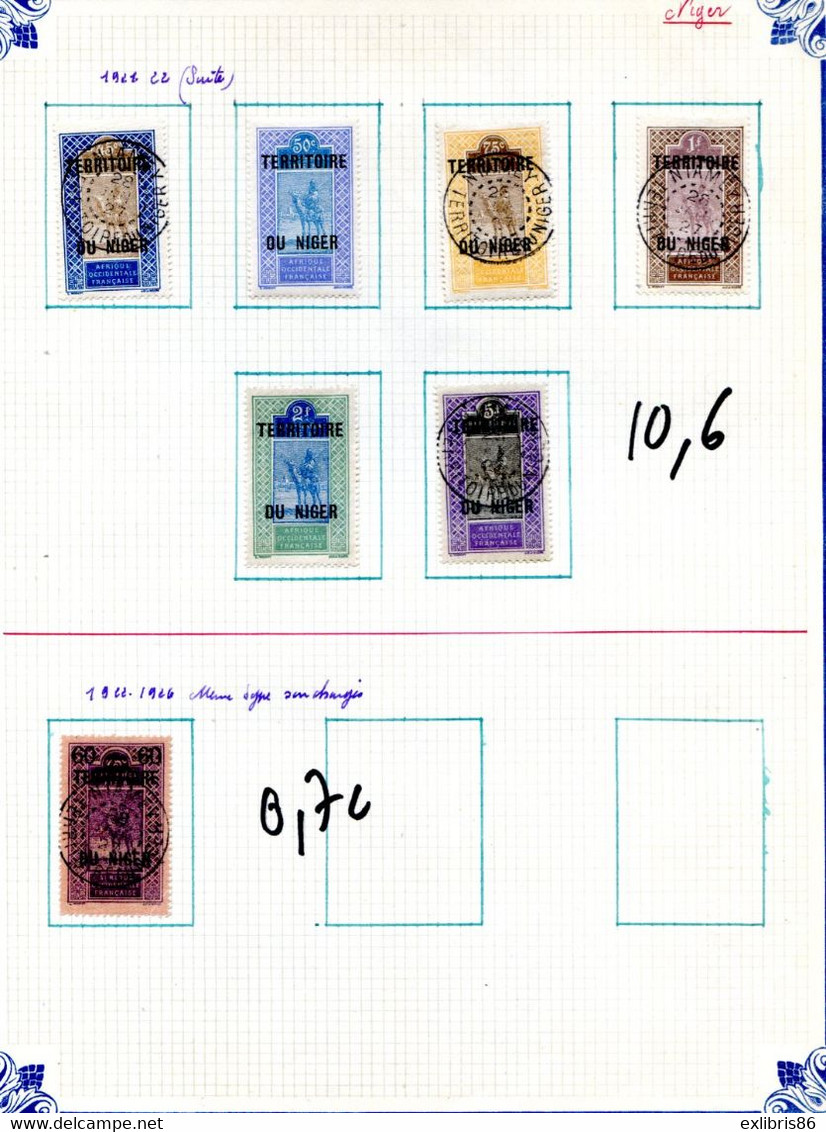 180522/// COLONIES NIGER JOLI LOT - Otros & Sin Clasificación