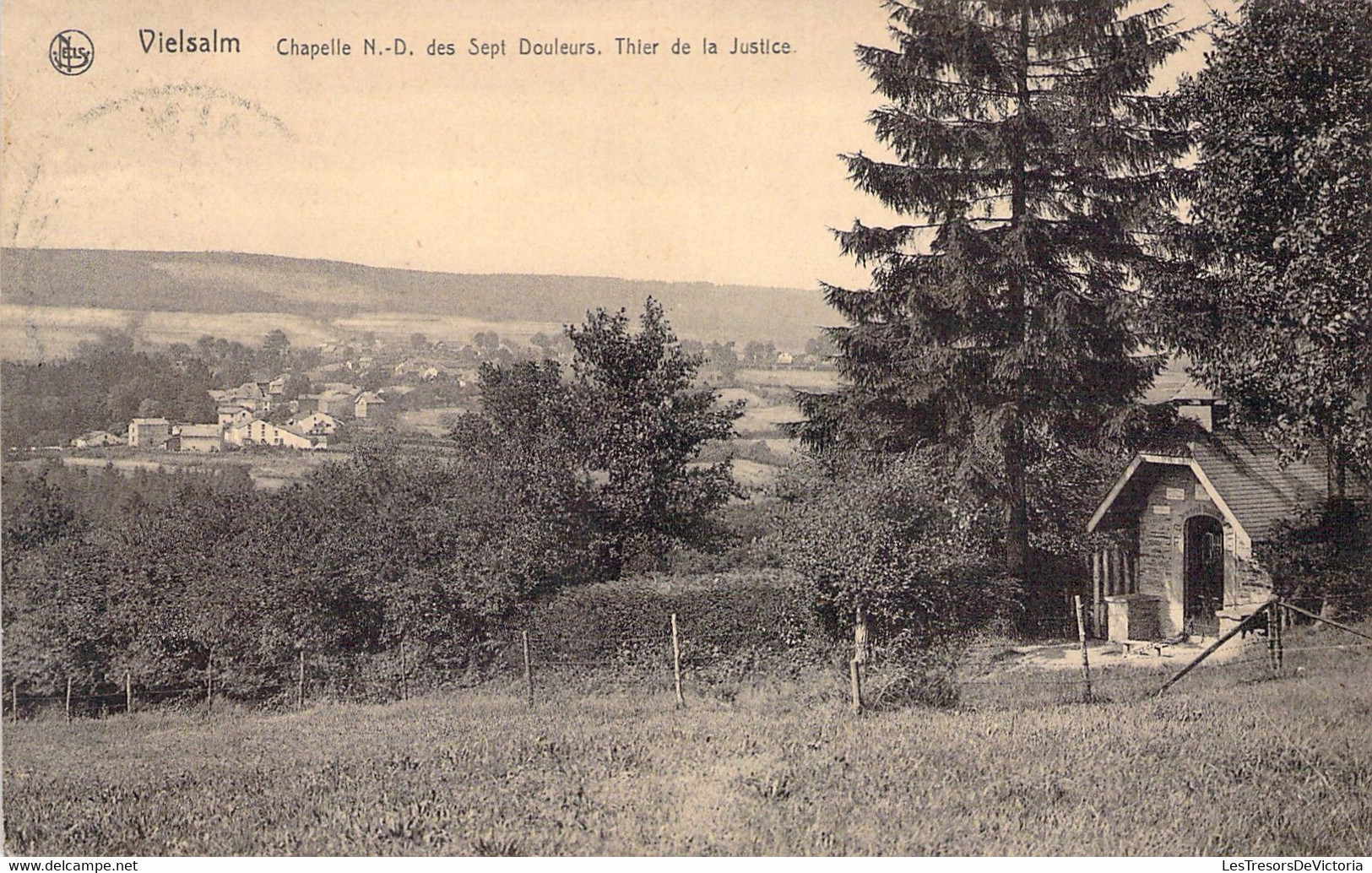 CPA Vielsalm - Chapelle ND Des Sept Douleurs - Thier De La Justice - Vielsalm