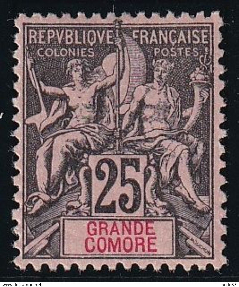 Grande Comore N°8 - Neuf * Avec Charnière - TB - Ongebruikt