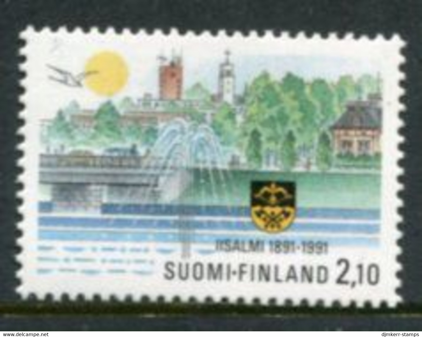 FINLAND 1991 Centenary Of Iisalmi. MNH / **.  Michel 1156 - Unused Stamps