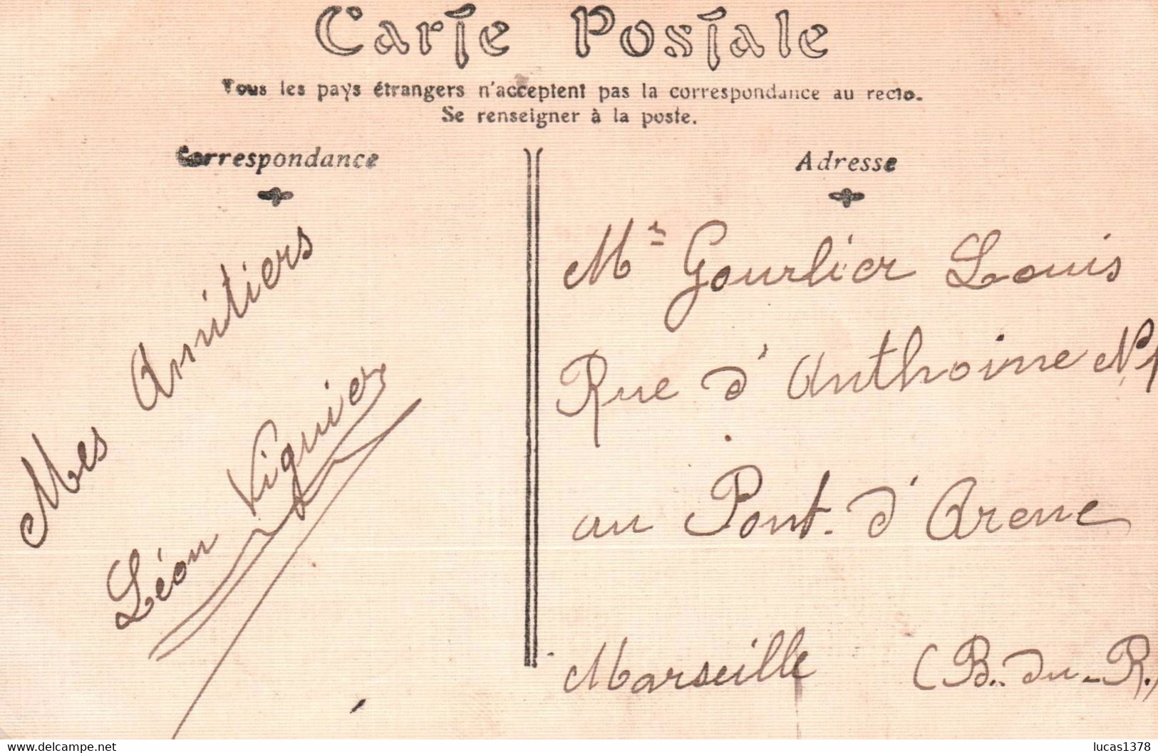 84 / BONNIEUX / VUE GENERALE PRISE DE ST GERVAIS / JOLIE CARTE TISSEE COLORISEE - Bonnieux