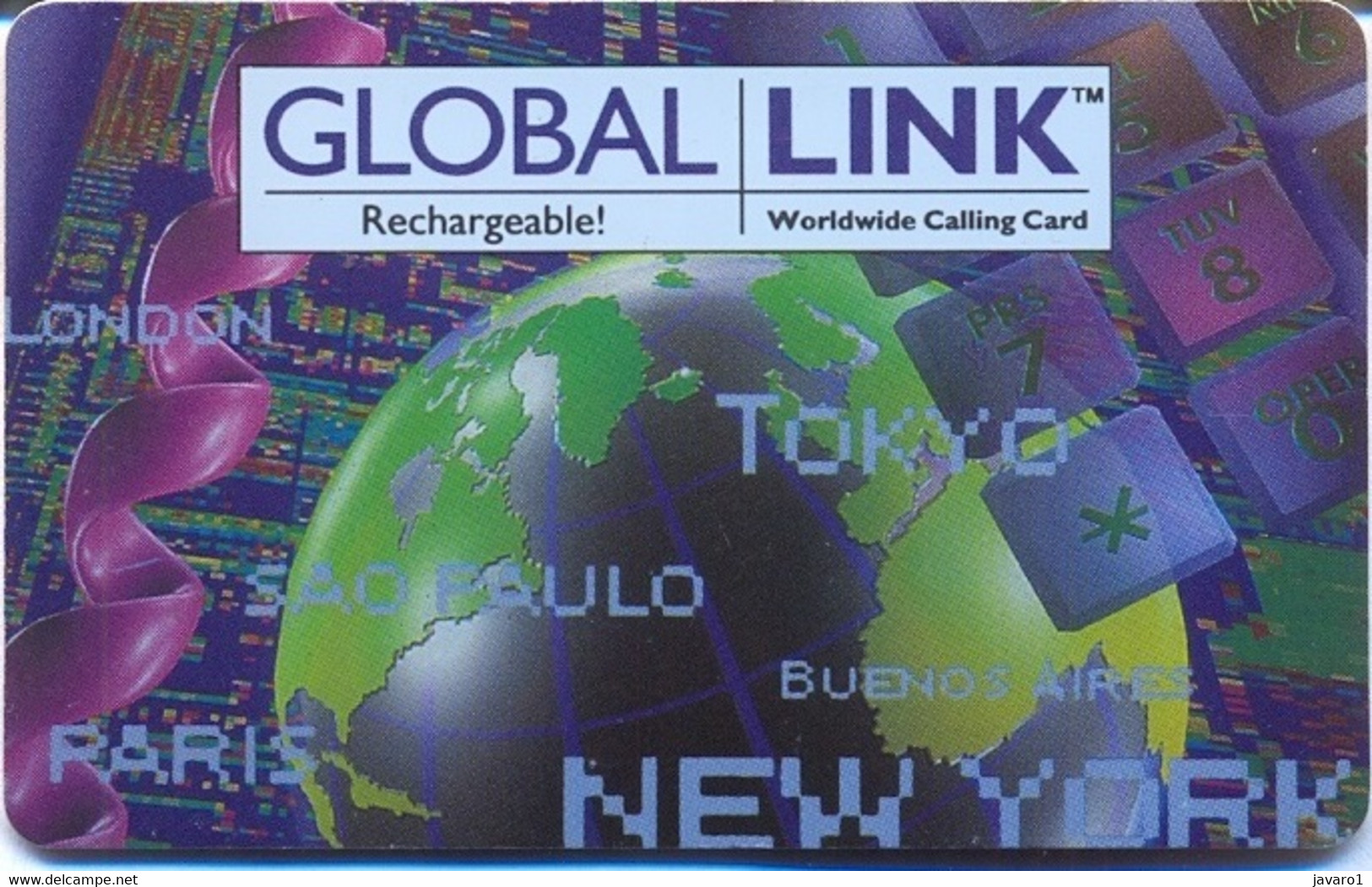 SEAFARER : CDM21 GLOBAL LINK : Rechargable SATELLITE CARD USED - Sonstige & Ohne Zuordnung