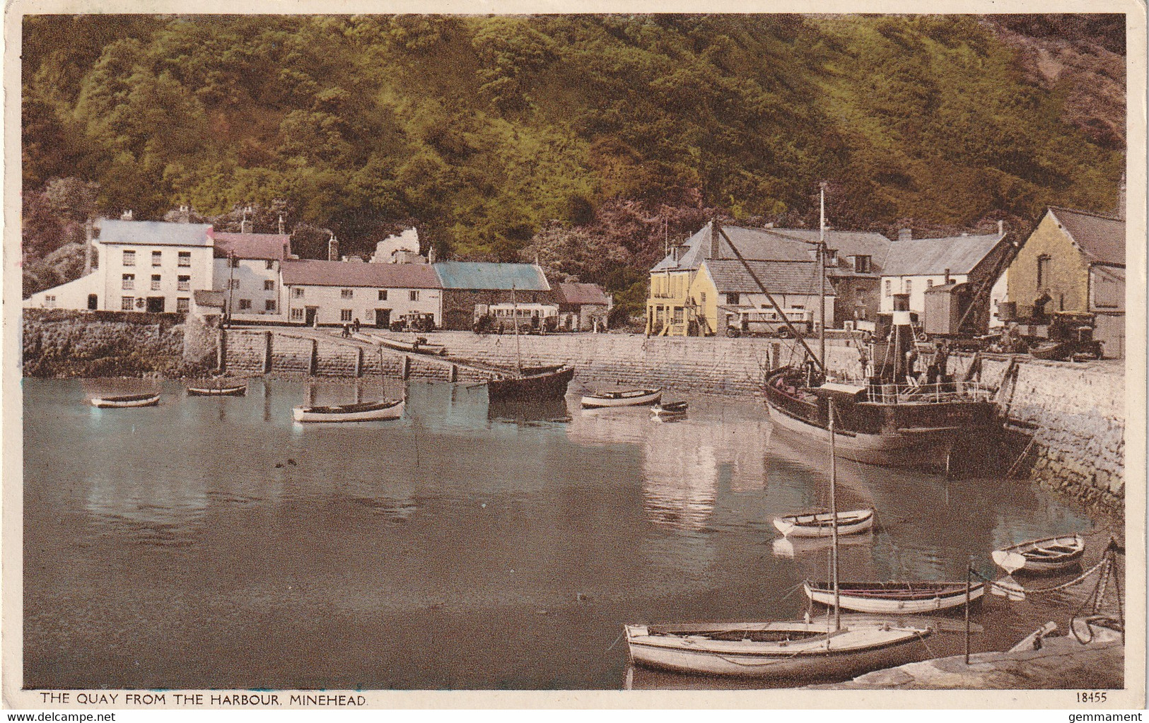 MINEHEAD  QUAY FROM THE HARBOUR - Minehead