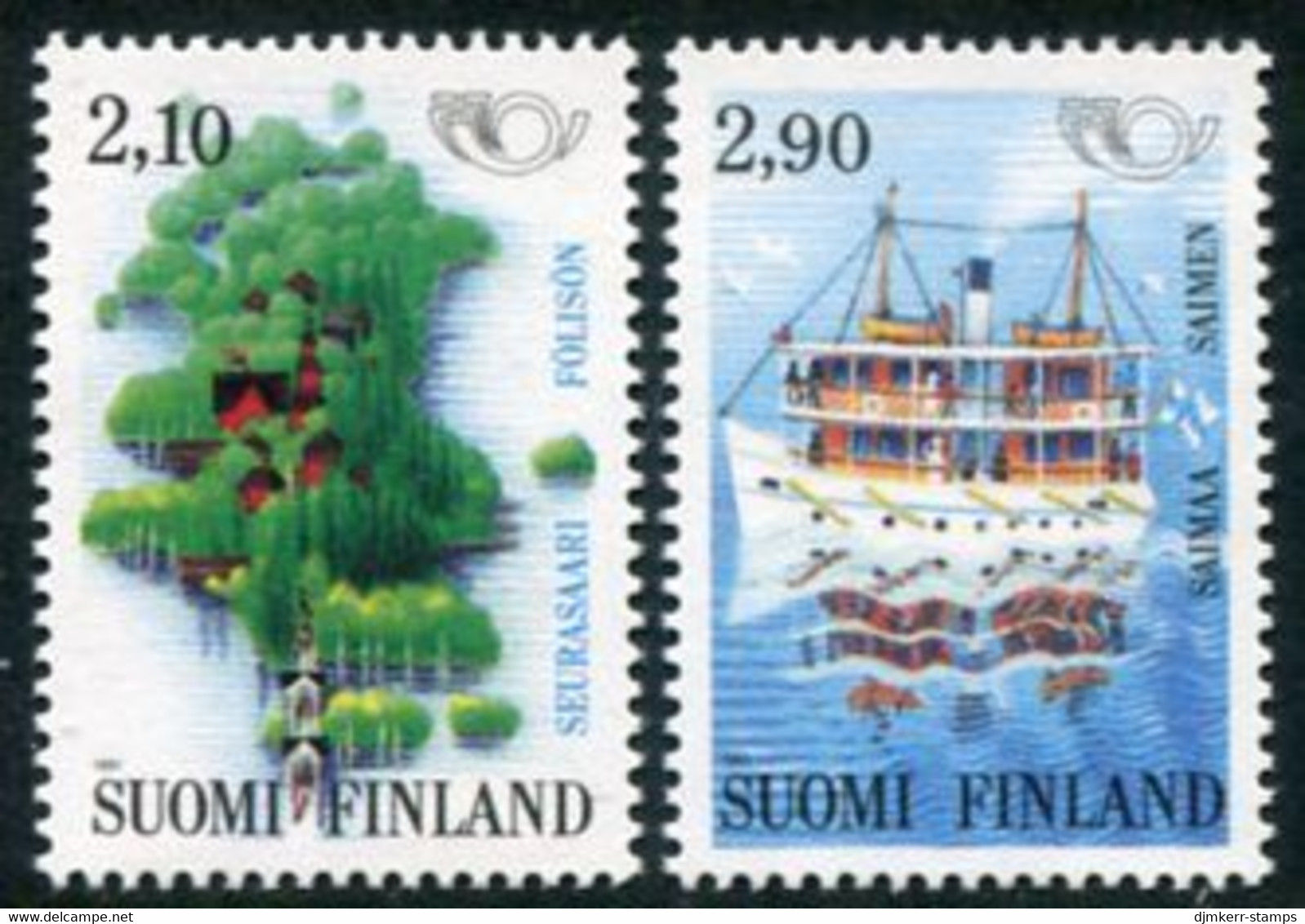 FINLAND 1991 Tourism MNH / **.  Michel 1142-43 - Unused Stamps