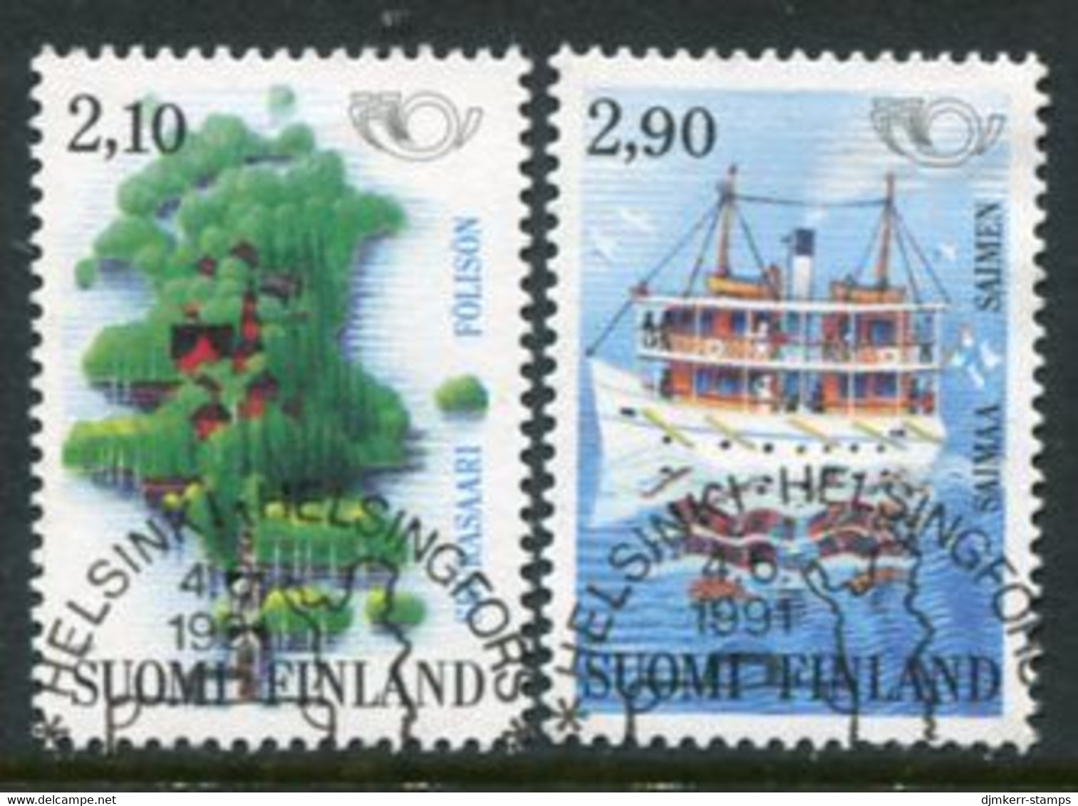 FINLAND 1991 Tourism Used.  Michel 1142-43 - Usados