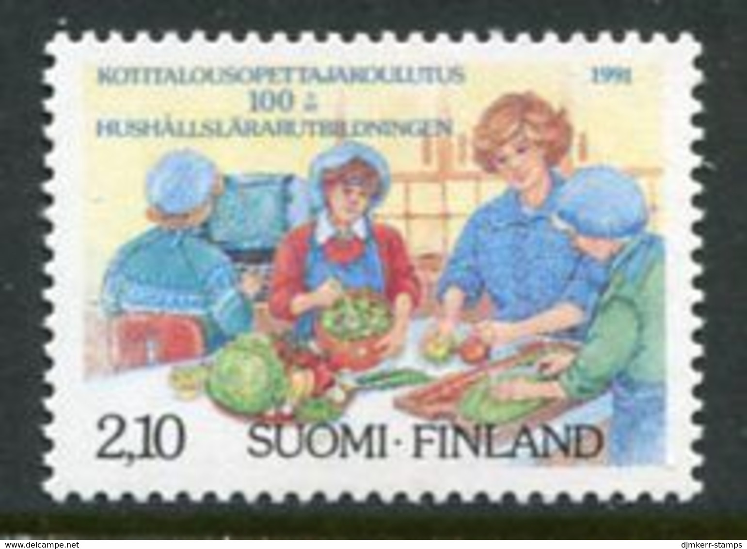 FINLAND 1991 Centenary Of Training For Home Economics Teachers MNH / **.  Michel 1131 - Nuovi