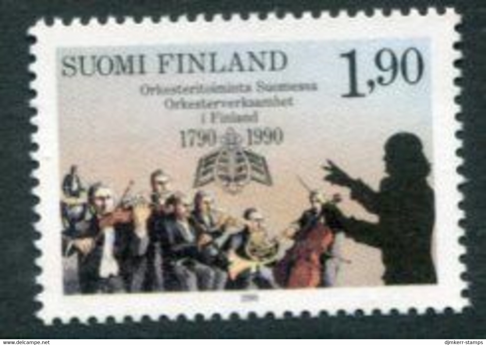 FINLAND 1990 Bicentenary Of Orchestral Tradition MNH / **.  Michel 1102 - Ungebraucht