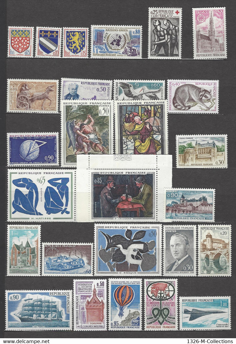 27 TIMBRES FRANCE Neuf Sans Charnieres - Sammlungen