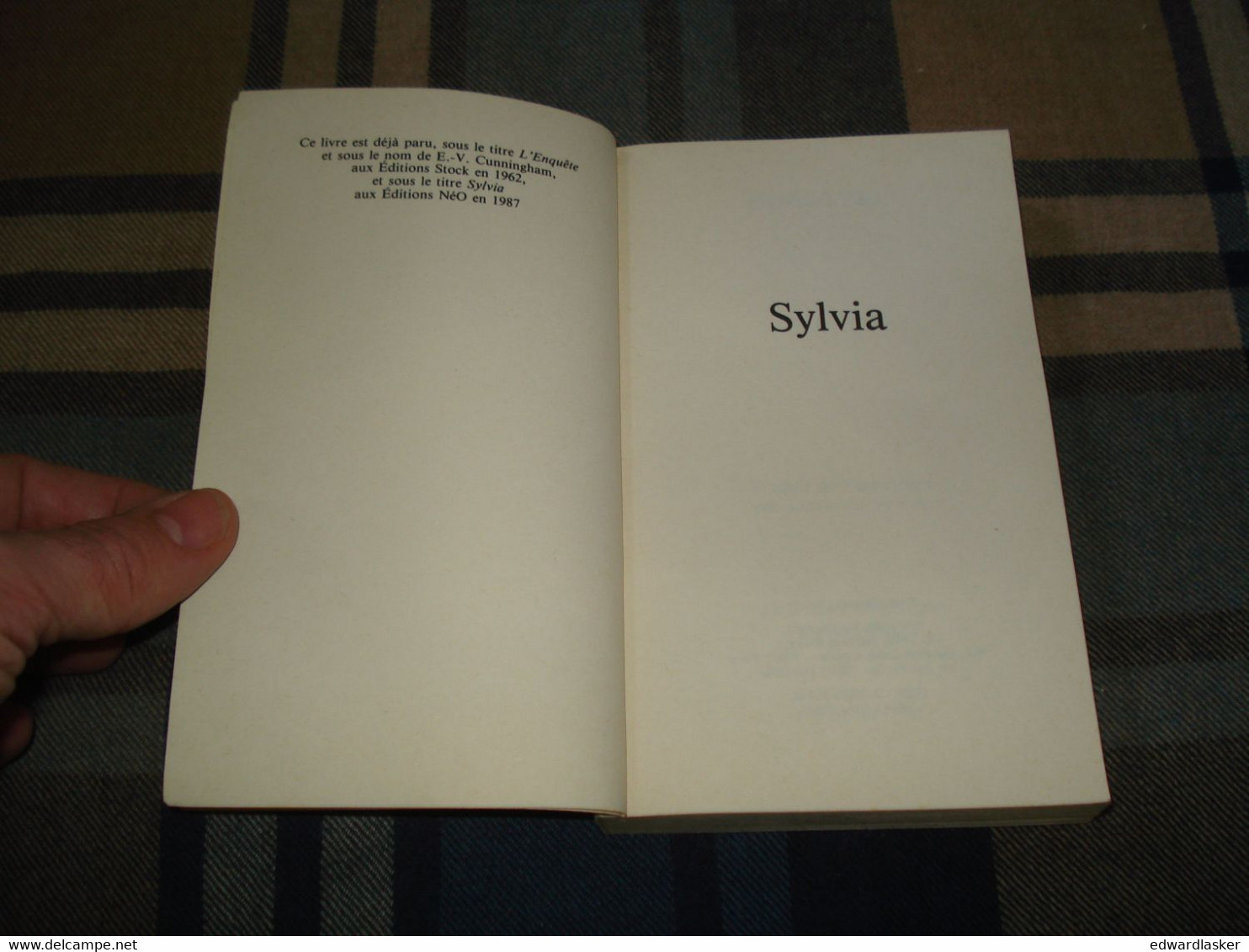 RIVAGES NOIR N°85 : Sylvia /Howard Fast - 1e édition - 1990 - Rivage Noir