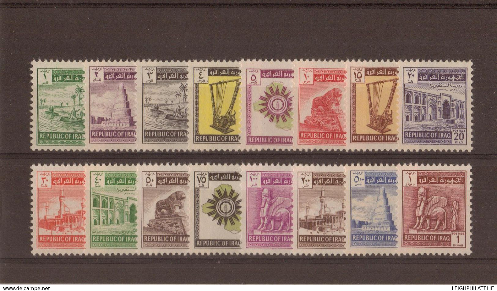 Iraq 354/69,  1963 Pictorials 1f. - 1d. (16) Complete (MNH) ** - Irak