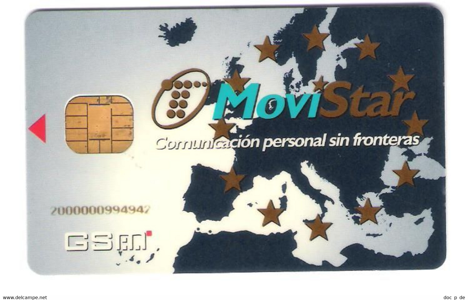 Spain - GSM Sim Handy Card - Moviestar - Airtel