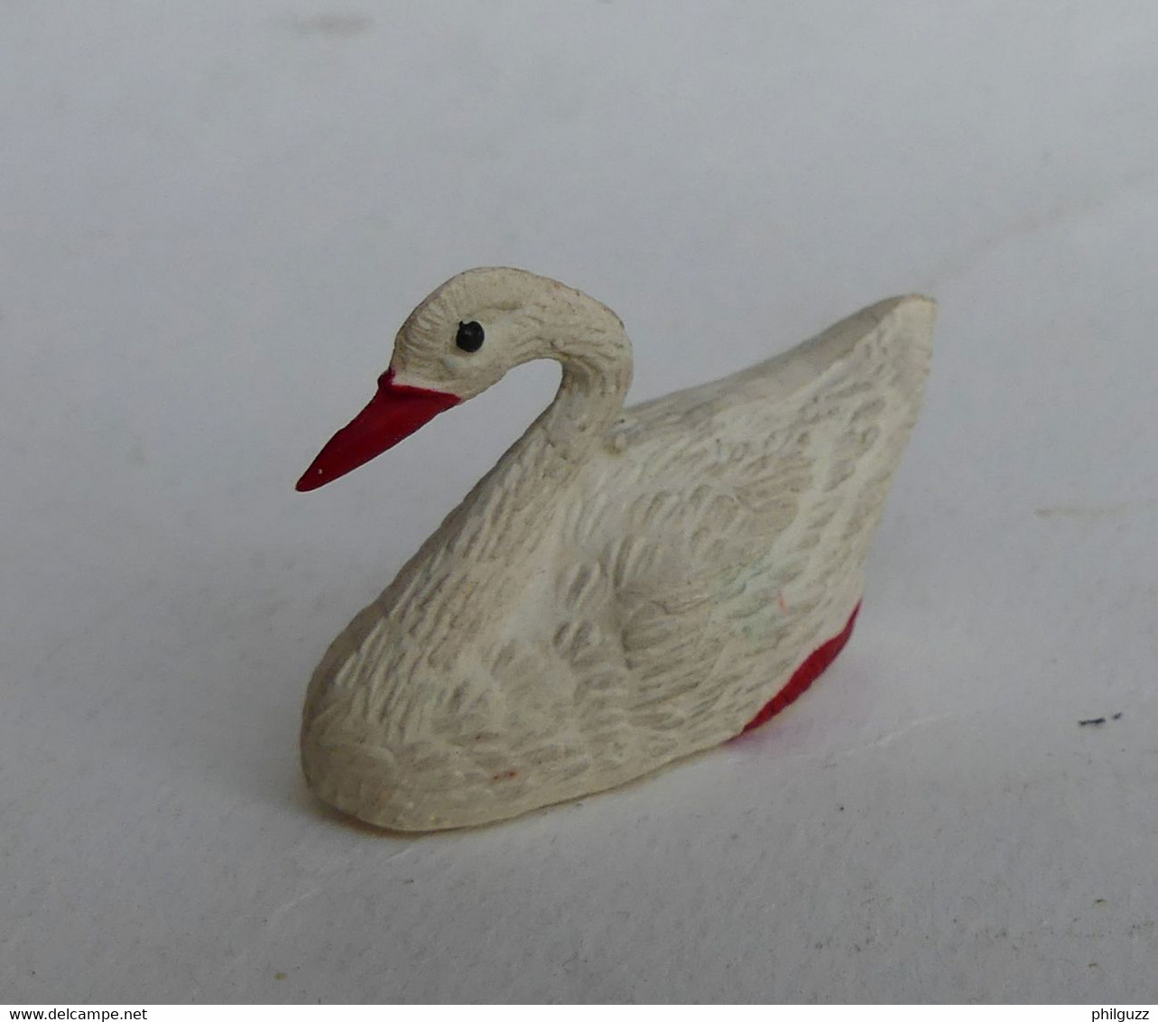 FIGURINE Marque Inconnue  - ANIMAUX ANIMAL DE LA FERME - CYGNE Pas Clairet Starlux - Vogels