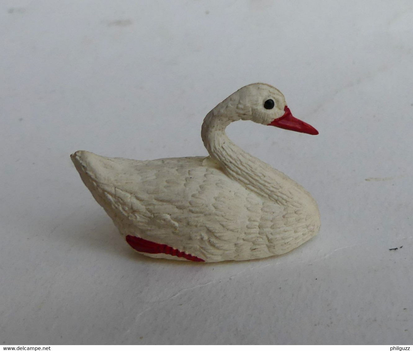 FIGURINE Marque Inconnue  - ANIMAUX ANIMAL DE LA FERME - CYGNE Pas Clairet Starlux - Vögel