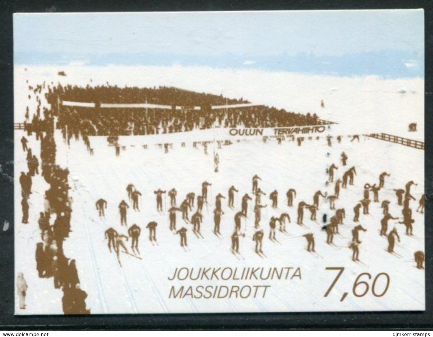 FINLAND 1989 Sports Booklet Used.  Michel 1074-77 - Usados