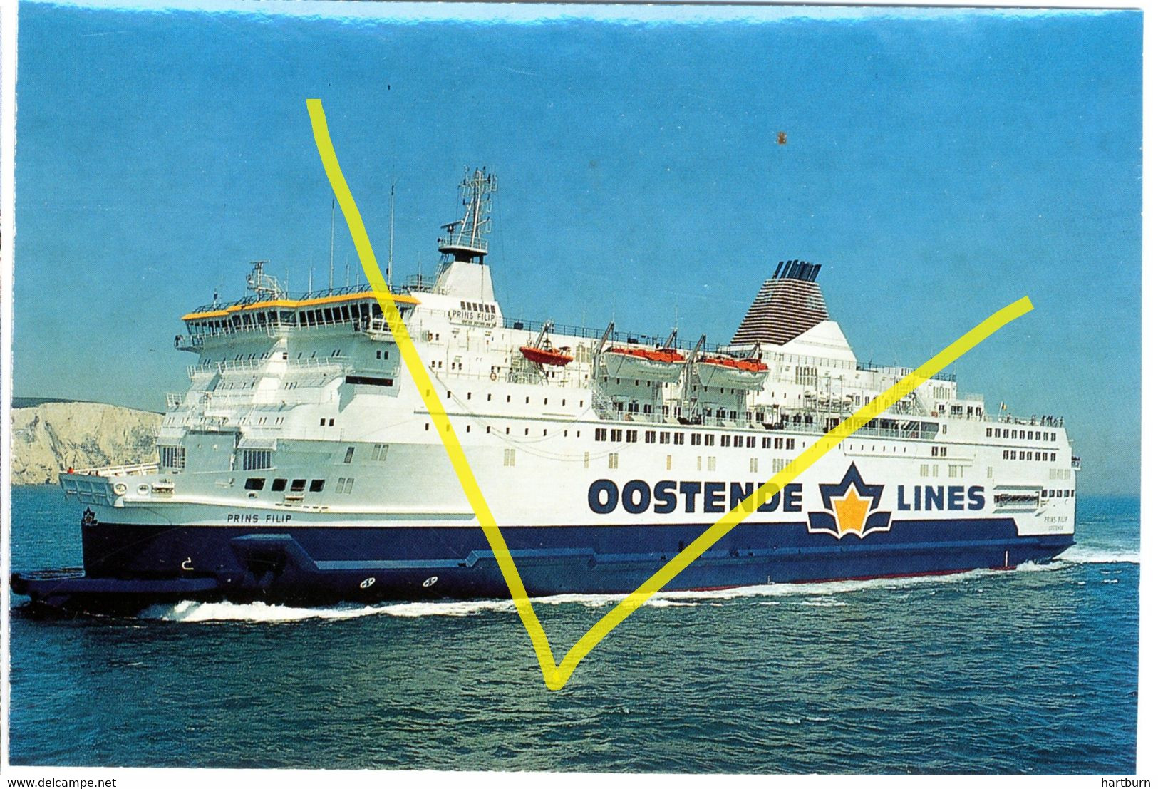 ♥️  Maalboot - Maalboten (Prins Filip) (2) (DOOS - 27) Oostende - Ostende - Oostende