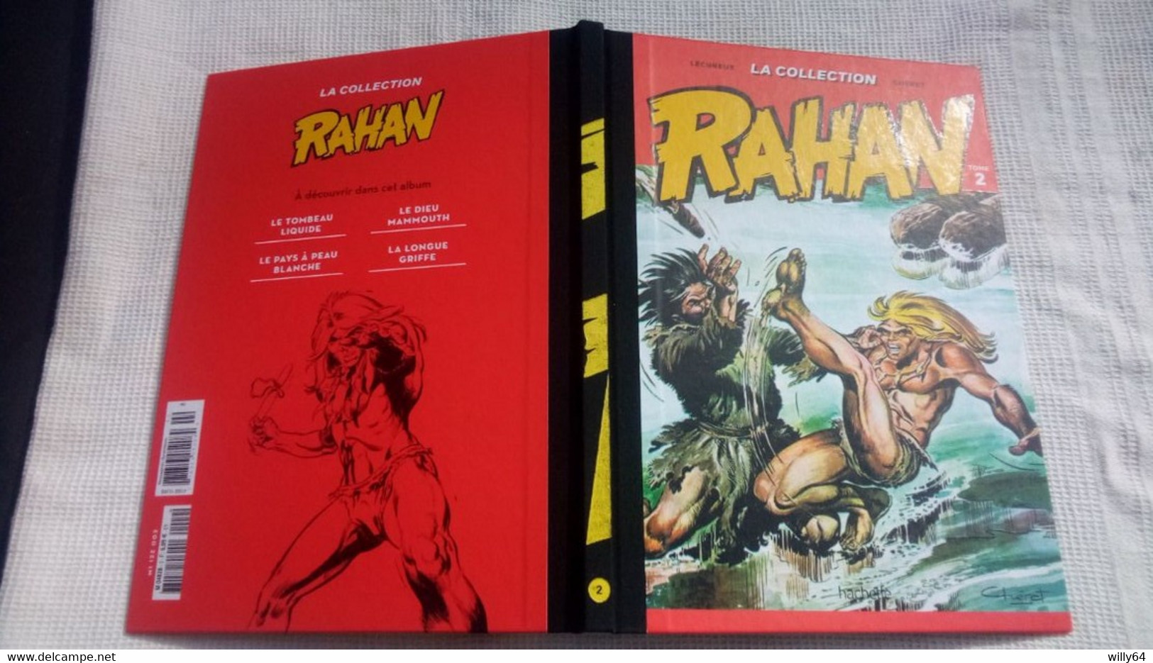 RAHAN La Collection  T2   CARTONNEE DOS TOILE 2020  HACHETTE  NEUVE - Rahan