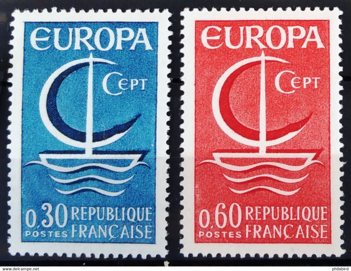 EUROPA 1966 - FRANCE                   N° 1490/1491                       NEUF** - 1966