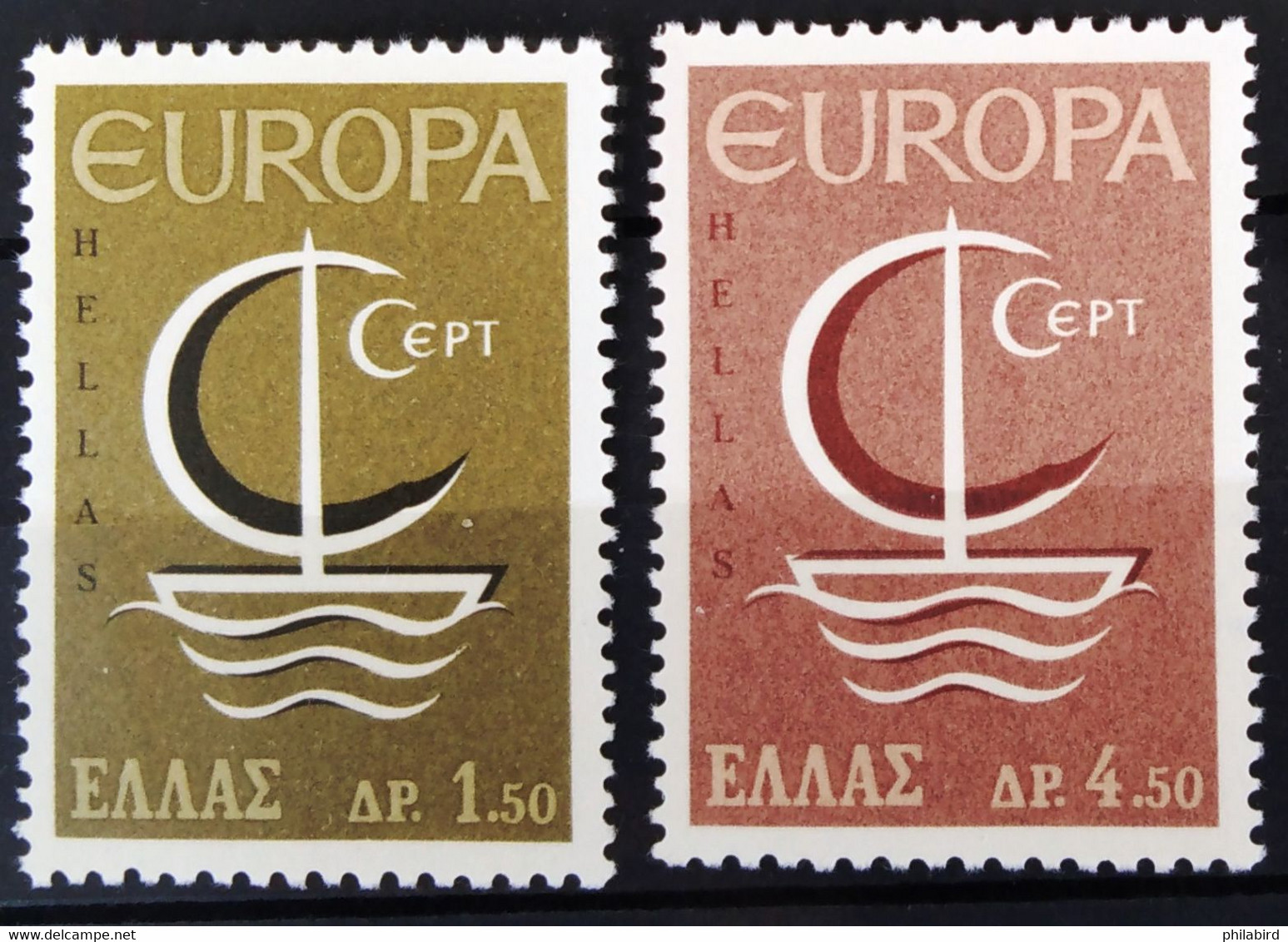 EUROPA 1966 - GRECE                   N° 897/898                       NEUF** - 1966