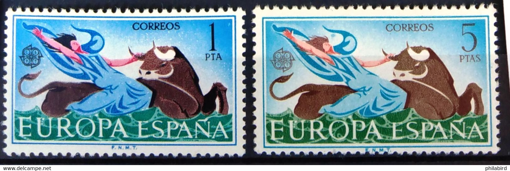 EUROPA 1966 - ESPAGNE                   N° 1402/1403                       NEUF** - 1966