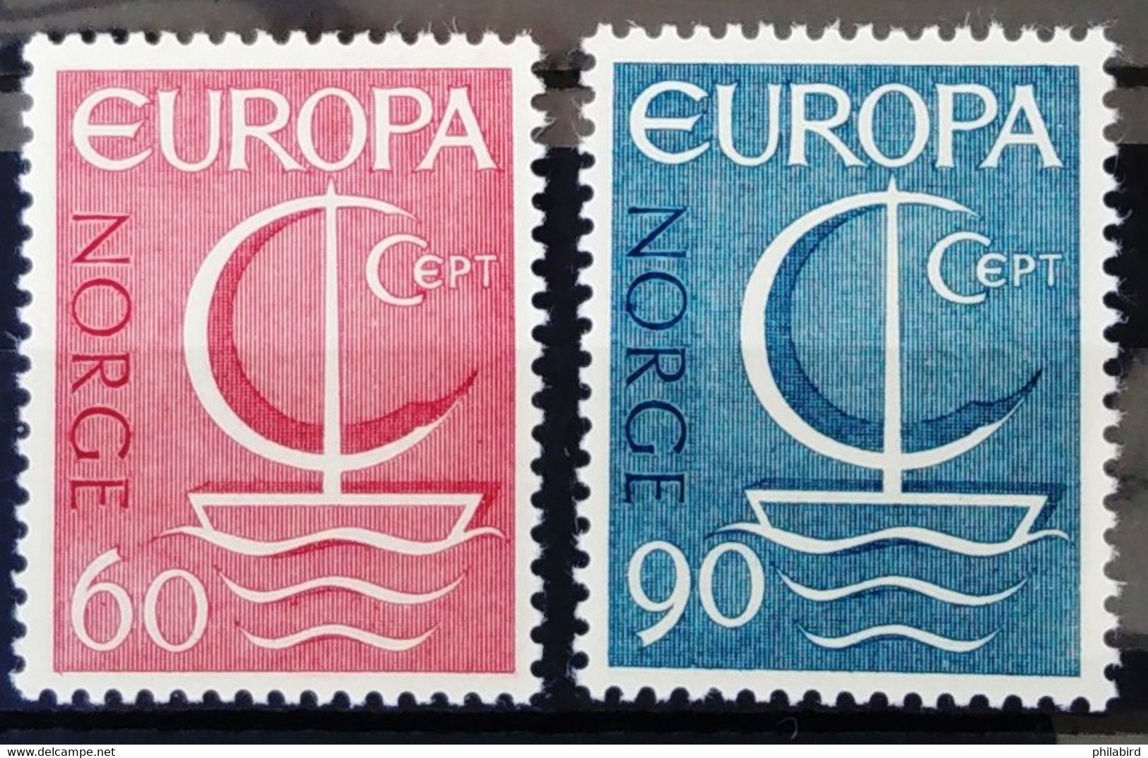 EUROPA 1966 - NORVEGE                   N° 501/502                       NEUF** - 1966