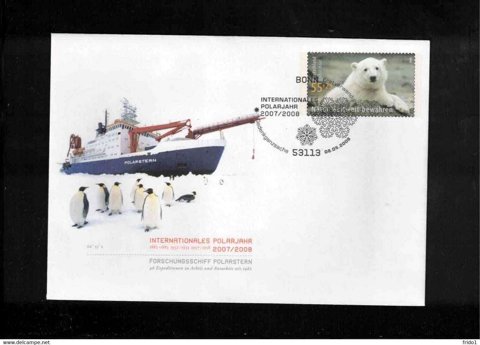 Germany / Deutschland 2008 International Polar Year 2007 / 2008 Interesting Cover - Año Polar Internacional